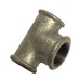 1.1/2" Galvanised Equal Tee FxFxF