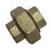 1.1/2" Galvanised Straight Union FxF