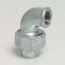 1.1/2" Galvanised Union Elbow FxF