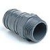 2X63" PVCu BSP Threaded Plain Metric Hose Adaptor