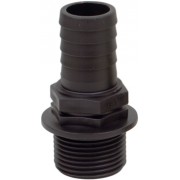 1 1/2 inch M Thread x 40mm Barb - Hose Tail Male Thread
