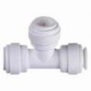 3 Way Quick Fit Tee 3/8 X 1/4 X 3/8 inch