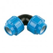 25mm PP Elbow 90° for MDPE Pipe
