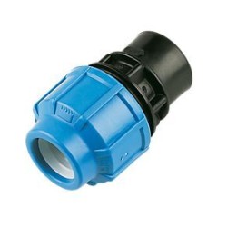 20mm x 1/2" PP Female Union Adaptor for MDPE Pipe 20mm x 1/2" PP Female Union Adaptor for MDPE Pipe
