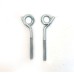 M8 Pig Tail Eye Bolt - 100mm Length, Pack of 2