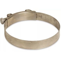 Stainless Steel Single Bolt Super Clamp - 104 mm x 112 mm type W4 Super 24 mm