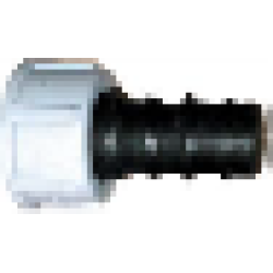 Barbed Connector - 2 Piece - BSP Female - 16mm x 3/4" Barbed Connector - 2 Piece - BSP Female - 16mm x 3/4"