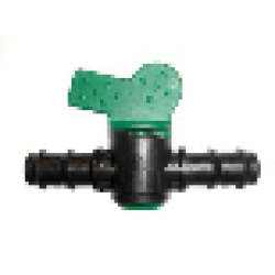 12mm Plastic In Line Valve Barb x Barb