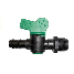 12mm x 1/2" Plastic In Line Valve Barb x BSP Male