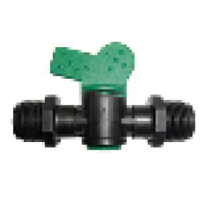 Plastic In Line Valve BSP Male x Male Plastic In Line Valve BSP Male x Male