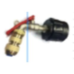 1/2" - IBC Connector with Hose Lock and Hose Connector 1/2" - IBC Connector with Hose Lock and Hose Connector
