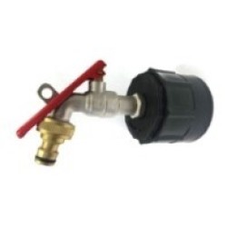 1/2" - IBC Connector with Lock Tap and Hose Lock 1/2" - IBC Connector with Lock Tap and Hose Lock