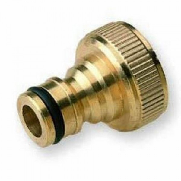 Brass Quick Threaded Tap Connector 1 inch BSP Female