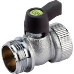 Plated Brass Mini Ball Valve 3/4" BSP Male x 3/4" BSP Female Plated Brass Mini Ball Valve 3/4" BSP Male x 3/4" BSP Female