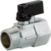 Plated Brass Mini Ball Valve 1/2" BSP Male x 1/2" BSP Female