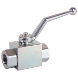 High Pressure Ball Valve 1/4"BSP Female Threads 500 Bar High Pressure Ball Valve 1/4"BSP Female Threads 500 Bar