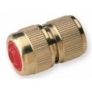 Brass Quick Hose Connector with Shut Off Valve 1/2 inch Hose