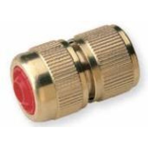 Brass Quick Hose Connector with Shut Off Valve 1/2 inch Hose