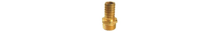 Brass Hose Fittings Male x Hose