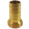 Brass Hose Fittings Male Short Thread x Hose (6)