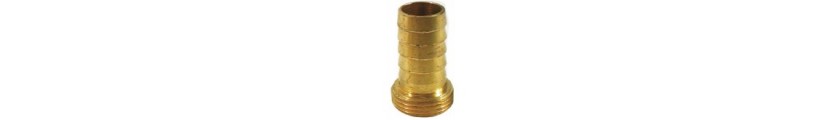 Brass Hose Fittings Male Short Thread x Hose