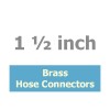 Brass Hose Connectors 1 1/2 inch (7)