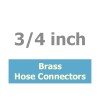 Brass Hose Connectors 3/4 inch (29)