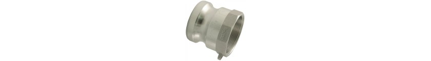 Aluminium Camlock Type A Female Thread x Male Part