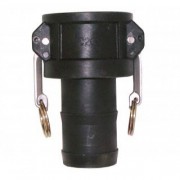 Type C Hosetail x Female Part Camlock 3/4 inch