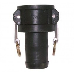 Type C Hosetail x Female Part Camlock 1 1/2 inch Type C Hosetail x Female Part Camlock 1 1/2 inch
