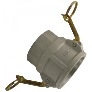 Aluminium Camlock Type D Female Thread x Female Part Aluminium Camlock Type D Female Thread x Female Part