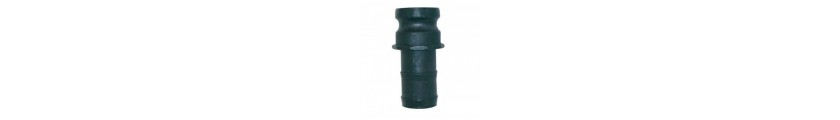 Polypropylene Camlock Type E Hosetail x Male Part