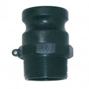 Type F Male Thread x Male Part Camlock 2 inch