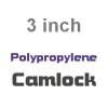 Polypropylene Camlock 3 inch Fittings (8)