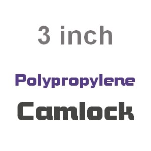 Polypropylene Camlock 3 inch Fittings