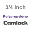 Polypropylene Camlock 3/4 inch Fittings (8)