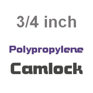 Polypropylene Camlock 3/4 inch Fittings