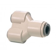 Unequal Two Way Divider 3/8 inch Inlet x 5/16 inch Outlet