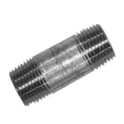  3" M X M 16BAR  100 MM Galvanised Barrel Pipe Nipple 