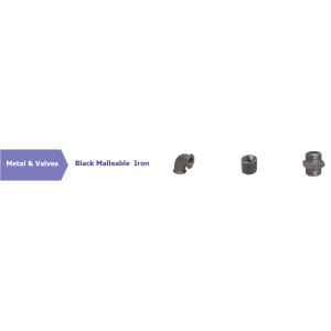 Black Malleable Iron Fittings