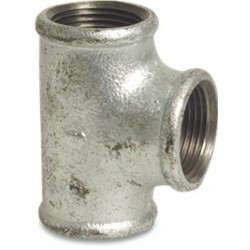 1 1/4" x 3/4" x 1" GALVANISED REDUCING TEE FXFXF 1 1/4" x 3/4" x 1" GALVANISED REDUCING TEE FXFXF