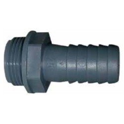 Hose Adaptor - Male Adaptor 1 inch Male x 20mm Hose Diameter