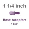 Hose Adaptors 1 1/4 inch (14)