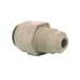 Straight Adaptor 1/4 inch Tube OD x 1/4 inch BSP Male Thread