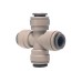 4 Way Equal Cross 3/8 inch Tube