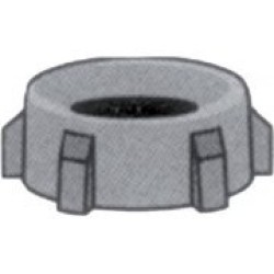 1 1/2" Thread to 1 1/2" Nylon Hose Savers - Nut 1 1/2" Thread to 1 1/2" Nylon Hose Savers - Nut