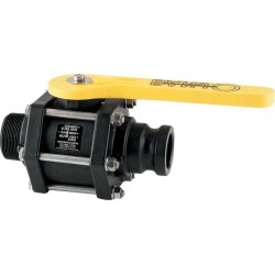Banjo Polypropylene Bolted Ball Valve 2" Camcup Adaptor x 2"Male Thread Banjo Polypropylene Bolted Ball Valve 2" Camcup Adaptor x 2"Male Thread
