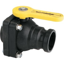 Banjo Polypropylene Stubby Valve 2" Camcup Adaptor x 2"Female Thread Banjo Polypropylene Stubby Valve 2" Camcup Adaptor x 2"Female Thread