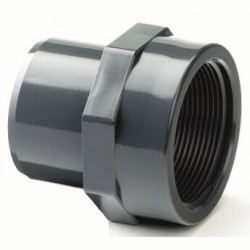 1/2 X 1/2" ABS Plain Male Spigot / BSP Threaded Female Adaptor