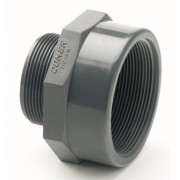 21/2 X 2" ABS THREADED REDUCING PIECE MALE/FEMALE (BSP)